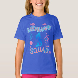 Mermaid Squad Birthday Party T-Shirt