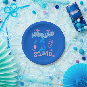 Mermaid Squad Birthday Party Teller