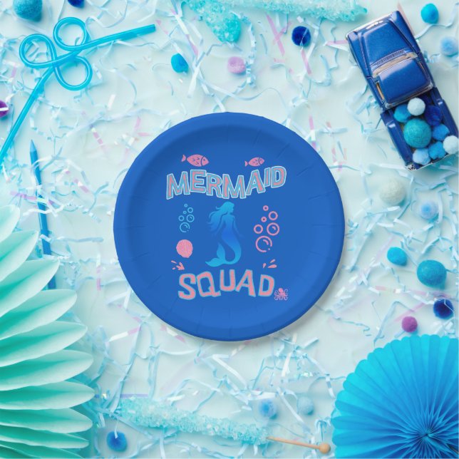 Mermaid Squad Birthday Party Teller (Party)