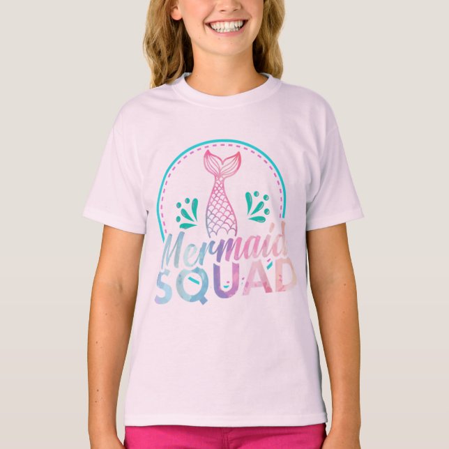 Mermaid Squad T-Shirt (Vorderseite)