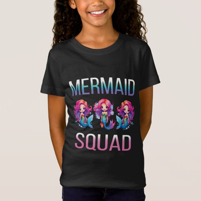 Mermaid Squad T-Shirt (Vorderseite)