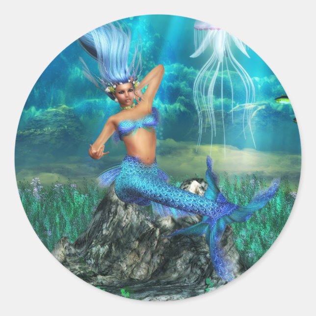Mermaid Stickers (Vorderseite)