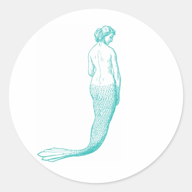 Mermaid Stickers (Vorderseite)