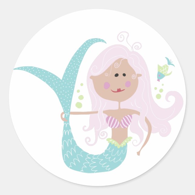 Mermaid Stickers (Vorderseite)