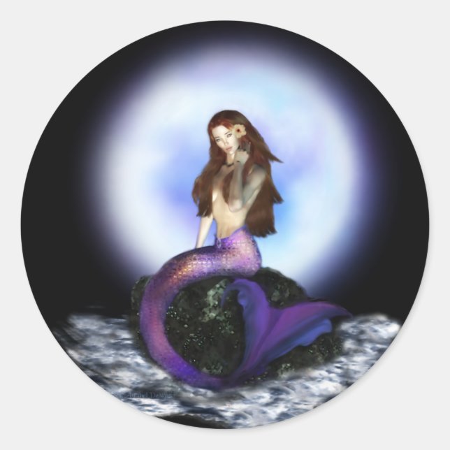 Mermaid Stickers glauben (Vorderseite)