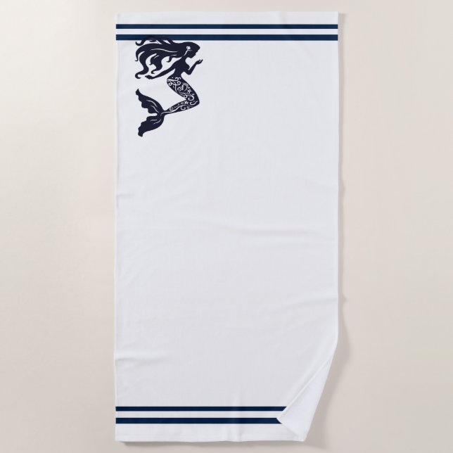 Mermaid Strandtuch (Vorderseite)