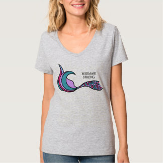 Mermaid Strong Mermaid Schwanz to Shirt