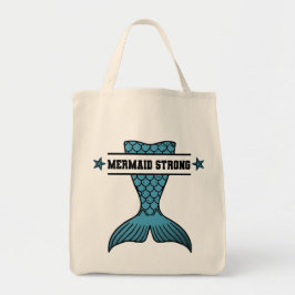 Mermaid Strong-Tasche Tragetasche