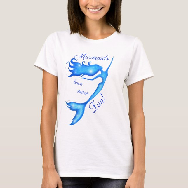 Mermaid-T - Shirt individuell anpassen (Vorderseite)