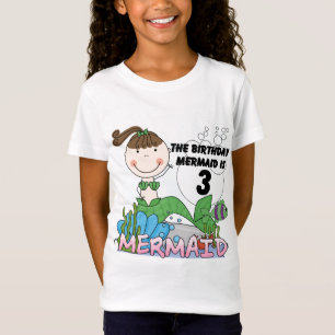 Mermaid T-shirts et cadeaux pour le 3ème anniversa