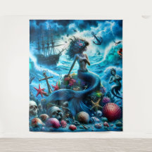 Mermaid Tapestry