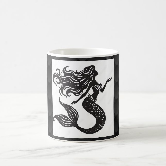 Mermaid-Tasse Kaffeetasse (Mittel)