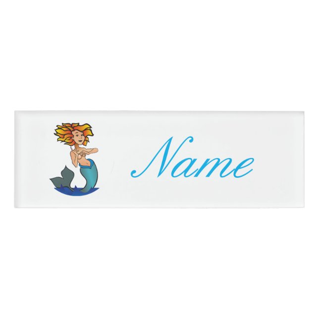 Mermaid Thunder_Cove Namenschild (Vorderseite)