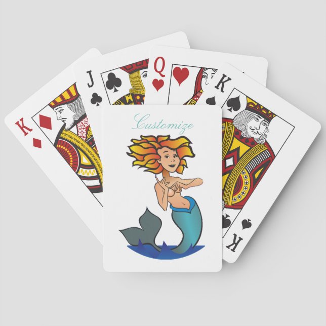 Mermaid Thunder_Cove Spielkarten (Rückseite)