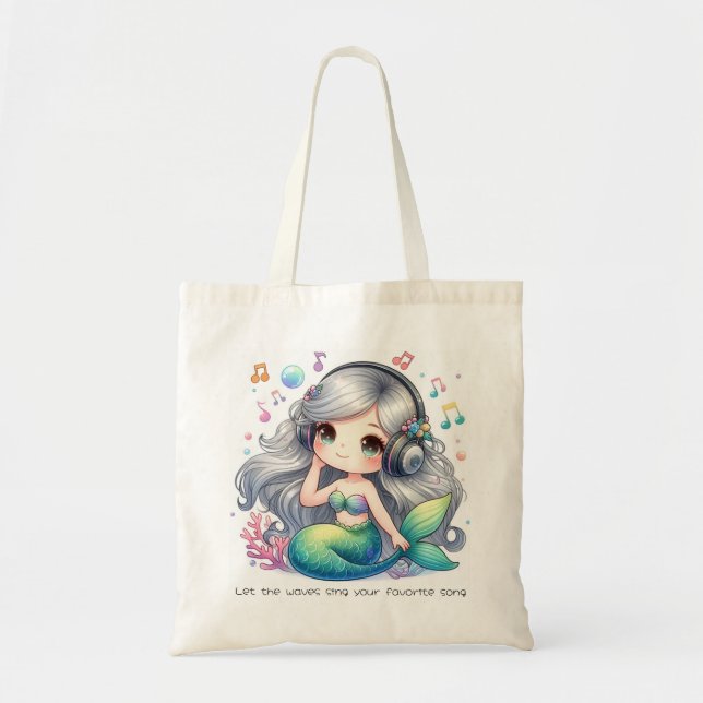 Mermaid  tragetasche (Vorne)