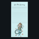 Mermaid und Baby Magnetic Notepad Fantasy Art Magnetischer Notizblock<br><div class="desc">Ein magnetisches Notizblock mit meiner "Liebe Eternal" Abbildung. ©Molly Harrison Art www.mollyharrisonart.com</div>