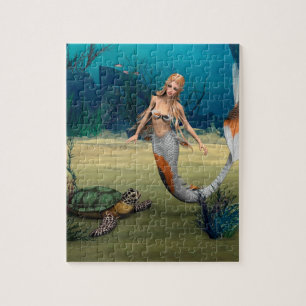 Mermaid und Turtle