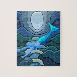 Mermaid unter Wasser