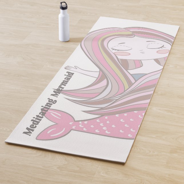 Mermaid vermitteln yogamatte (Beispiel)