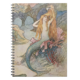 Mermaid Warwick Goble Notizblock