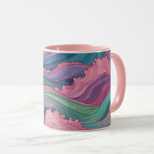 Mermaid Waves Tasse