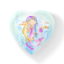 Mermaid whimsy Aquarell Art Girls individuelle Nam