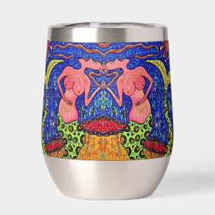 Mermaid Wine Tumbler