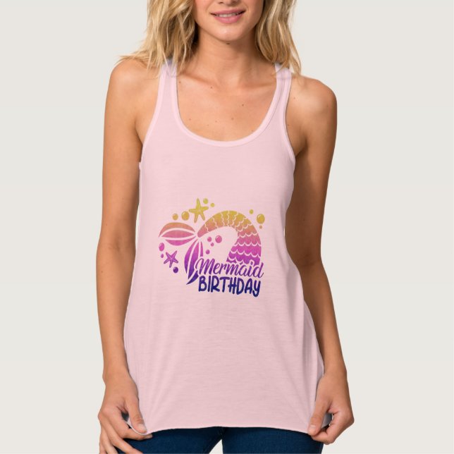 Mermaid Womens Tank Top (Vorderseite)