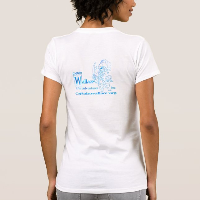 Mermaid-Zauber T-Shirt (Rückseite)