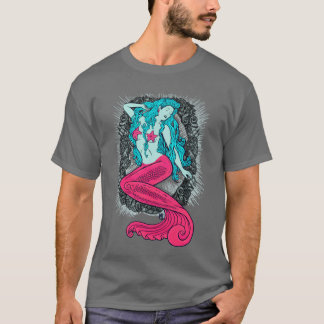 Mermaidcore Glam Siren Familie T-Shirt