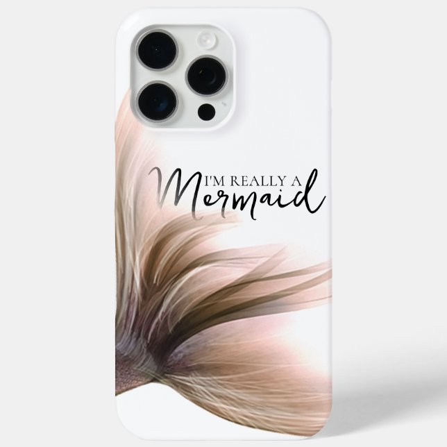 #MermaidLife Im Wirklich eine Meerjungfrau | Rose  Case-Mate iPhone Hülle (Rückseite)