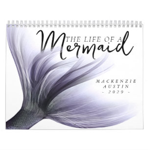 #MermaidLife of a Mermaid   Lila 12 Foto Kalender