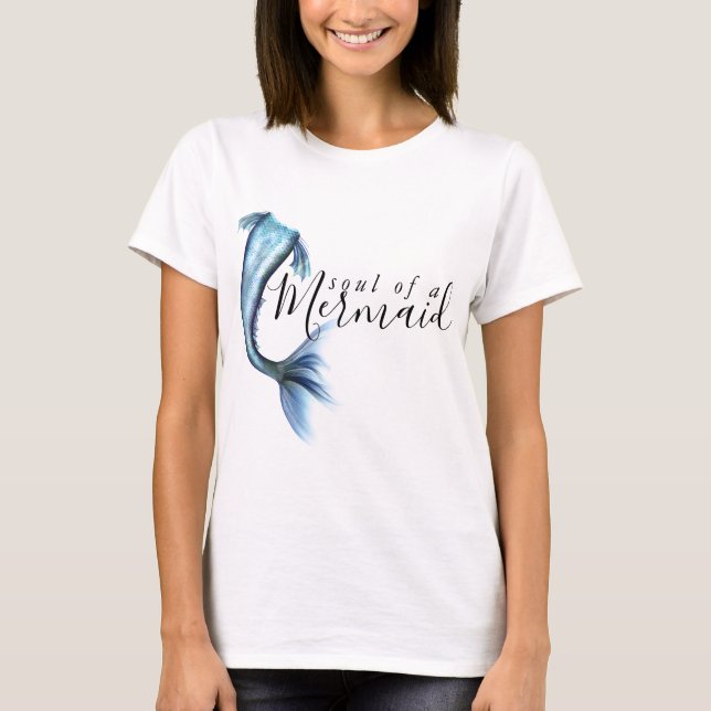 #MermaidLife-Soul einer Meerjungfrau | Angebot bla T-Shirt (Vorderseite)