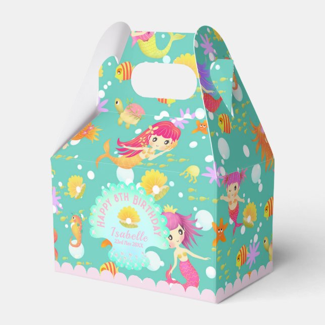 Mermaids Aquamarin Zent Geschenkschachtel (Vorderseite)