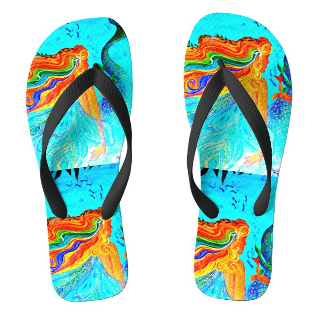 Mermaids Flip Flops (Fußbett)