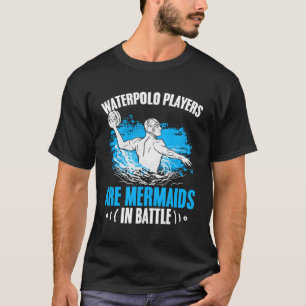 Mermaids in Battle Water Polo Player Team Sport Wa
