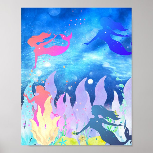 Mermaid's playing poster (Vorne)