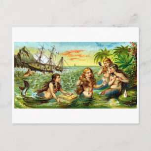 Mermaids Postkarte