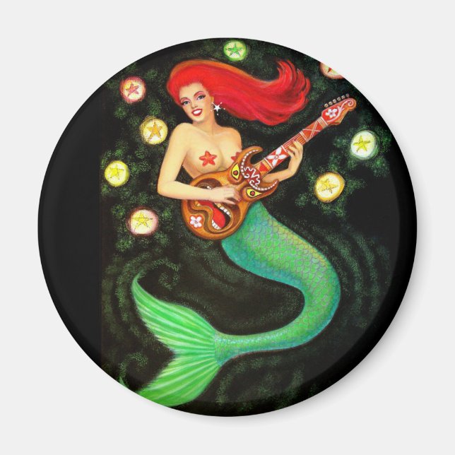 Mermaids Rock! Magnet (Vorne)