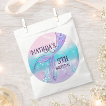 Mermaids Schwanz Paper Gastgeschenk-Taschen