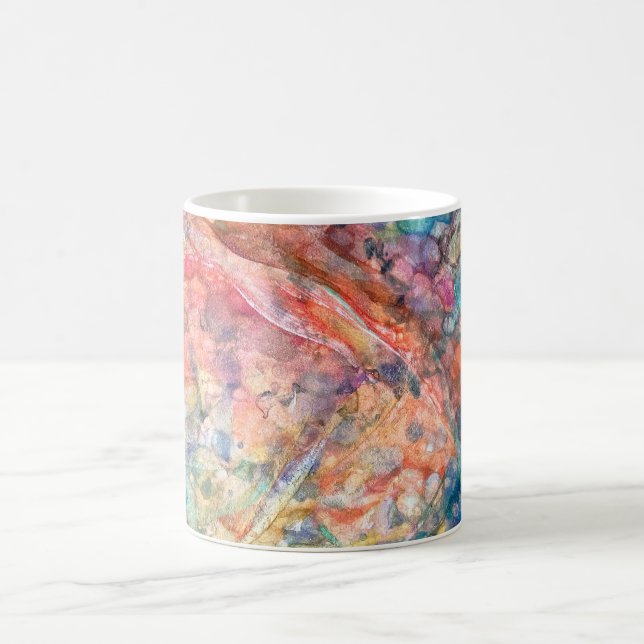 Mermaid's Shadow: Ocean Depths Kaffeetasse (Mittel)