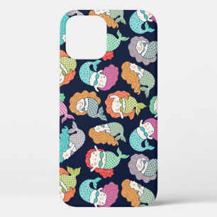 Mermaids: skurrile nahtlose Muster. Case-Mate iPhone Hülle