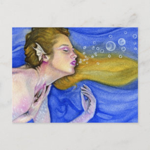 Mermaid's Summer Dream Postkarte