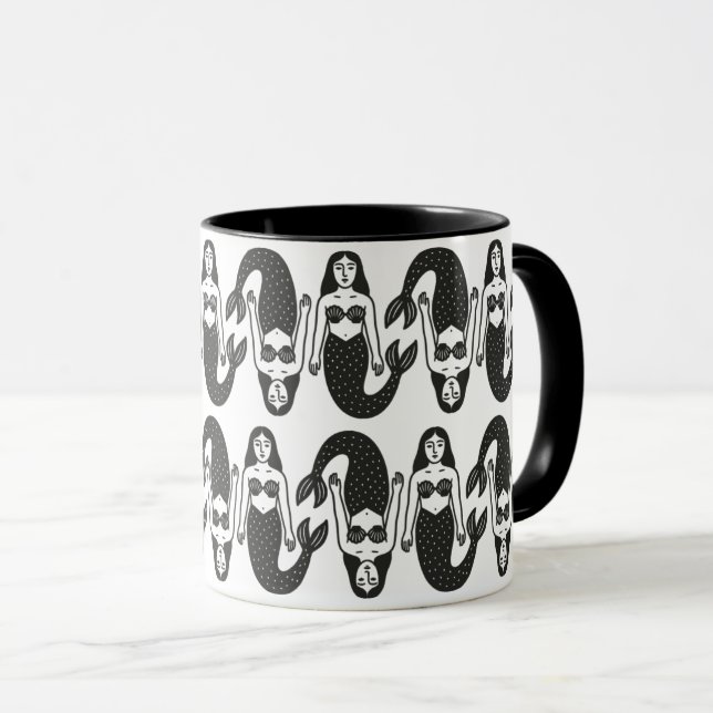 Mermaids Tasse (VorderseiteRechts)