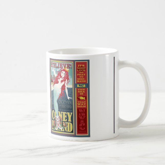 Mermaids-Tasse Kaffeetasse (Rechts)