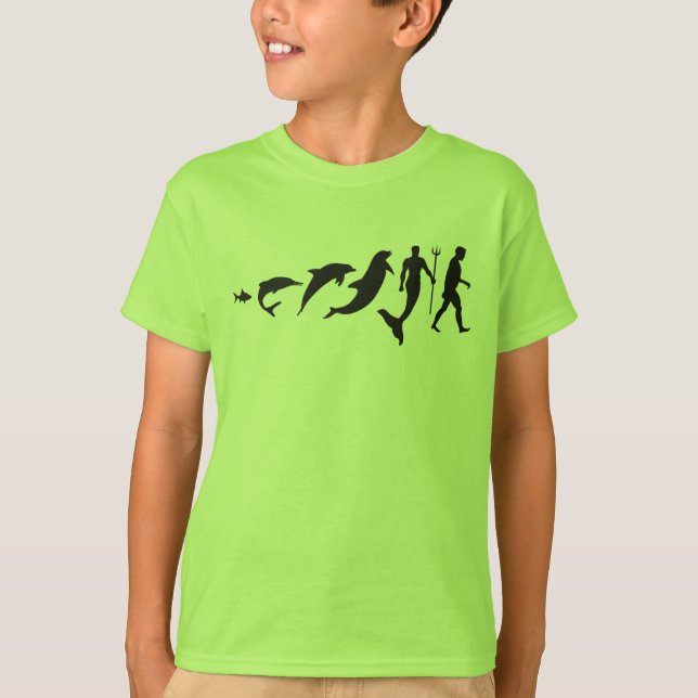 Merman-Evolution T-Shirt (Vorderseite)