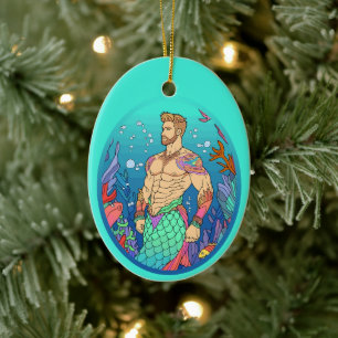 Merman Ornament - Merman Abs