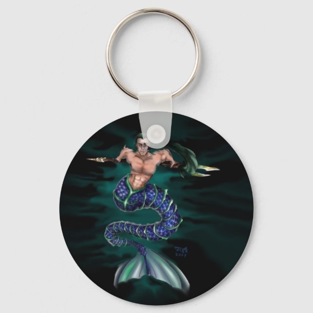 Merman Schlüsselanhänger (Vorderseite)