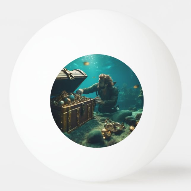 Merman Tischtennisball (Vorderseite)