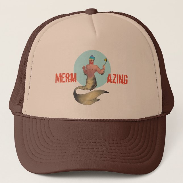 Mermazing Truckerkappe (Vorderseite)